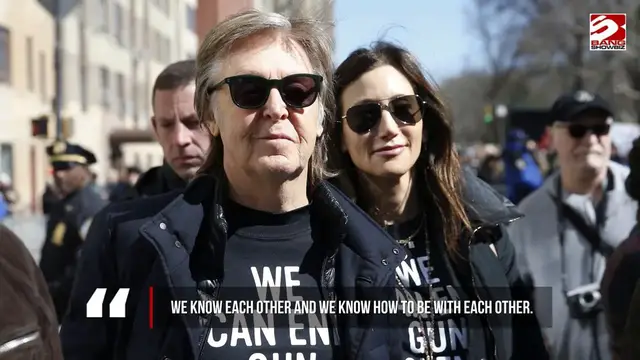 Video thumbnail for Sir Paul McCartney says his 14-year marriage to Nancy Shevell works so well because they are total opposites