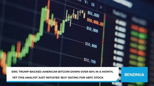 Video thumbnail for Eric Trump-Backed American Bitcoin Down Over 60% In A Month, Yet This Analyst Just Initiated 'Buy' Rating For ABTC Stock