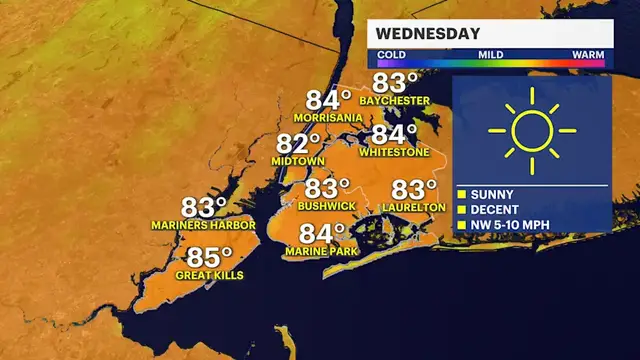 Video thumbnail for Drying out and looking gorgeous for Wednesday in the Bronx