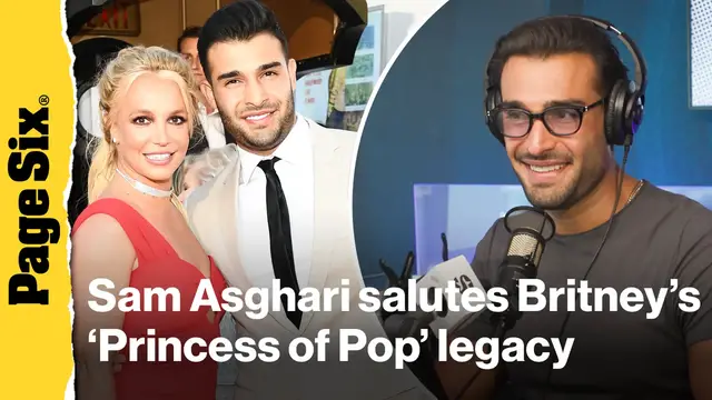 Video thumbnail for Sam Asghari recognizes Britney Spears as 'Princess of Pop' and salutes her legacy