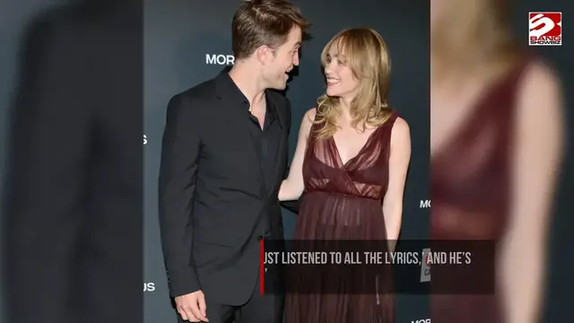 Video thumbnail for Suki Waterhouse reveals her song Weirdo is inspired by Robert Pattinson