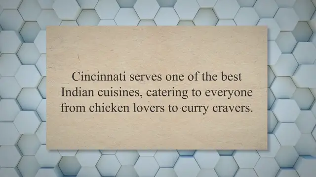 'Video thumbnail for Cincinnati's Top 10 Indian Restaurants'
