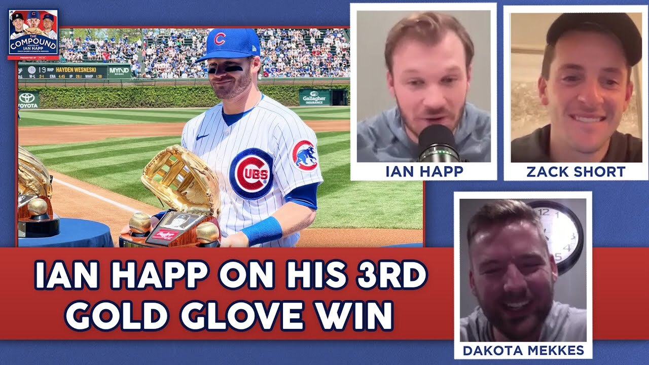 Video thumbnail for Ian Happ Reacts to Winning Another Gold Glove!