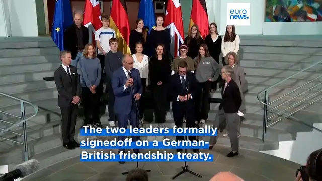 Video thumbnail for UK PM Burnham in Berlin: Russian threats and EU ties top agenda in first Germany visit