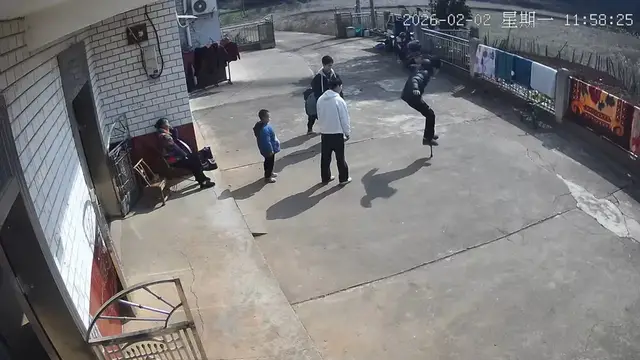 Video thumbnail for Teen's Pogo Stick Fail in Hunan