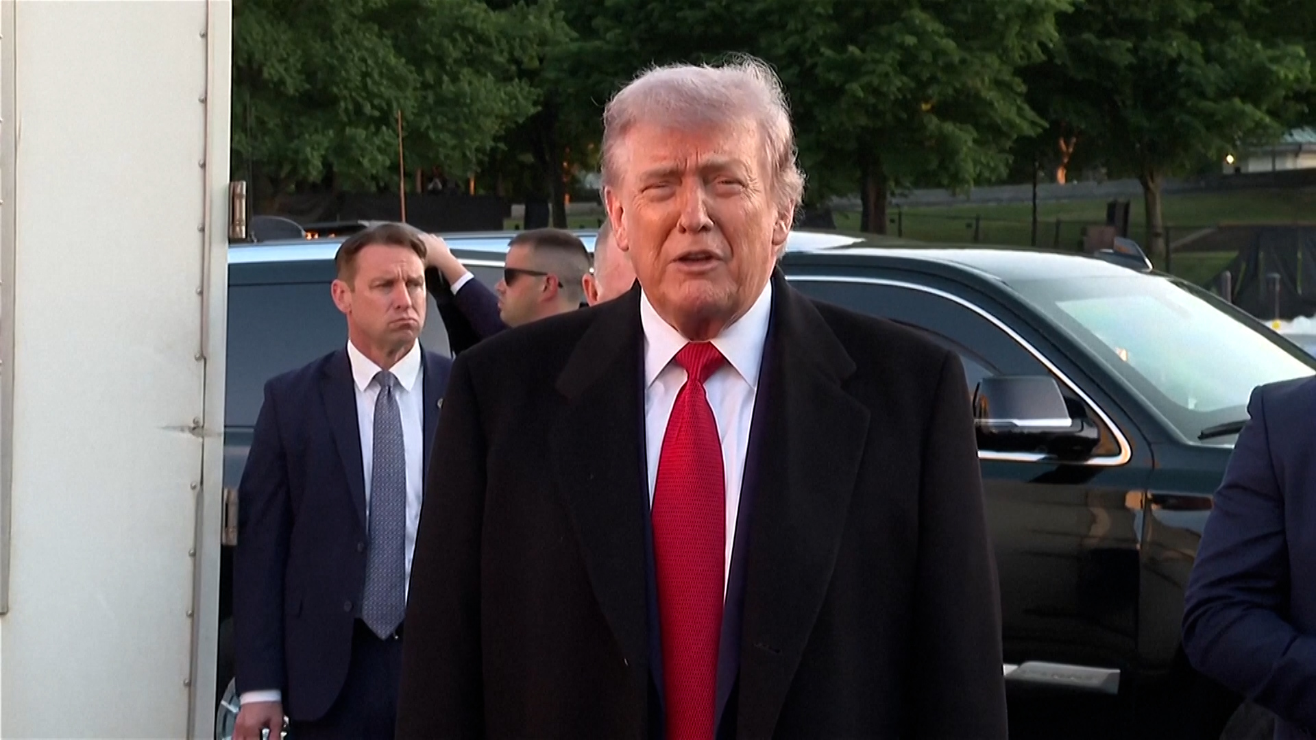 Video thumbnail for Trump says ceasefire still in effect, but Iran ‘better sign agreement fast’