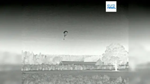 Video thumbnail for Lithuania arrests 21 in alleged cigarette smuggling ring using weather balloons from Belarus