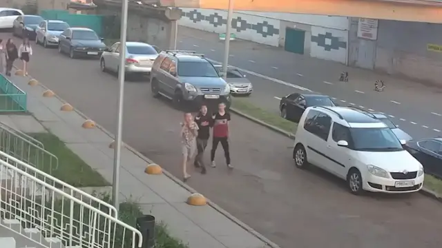 Video thumbnail for Teenager slips and hurts himself kicking trash can in front of girls in Russia