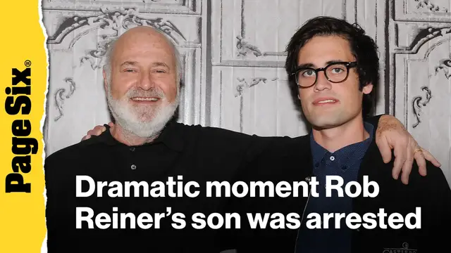 Video thumbnail for See the dramatic moment Rob Reiner's son Nick was arrested for his parents' murder