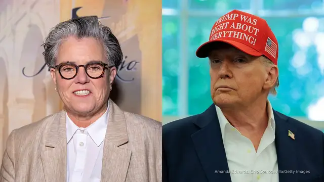 'Video thumbnail for Trump again floats revoking Rosie O'Donnell's US citizenship'