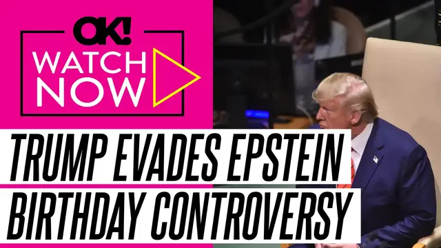 'Video thumbnail for Donald Trump Dodges Comment About Alleged Jeffrey Epstein Birthday Note: 'It's a Dead Issue''