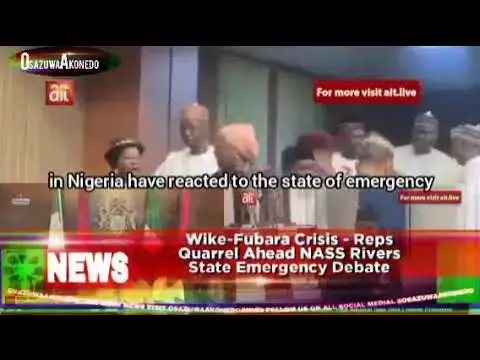 Video thumbnail for Wike-Fubara Crisis - Reps Quarrel Ahead NASS Rivers State Emergency Debate