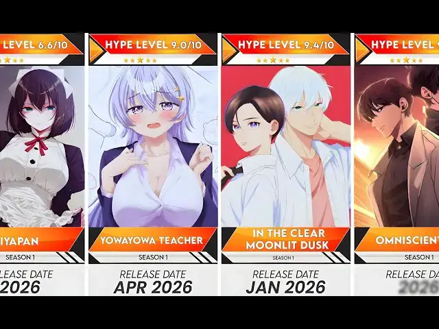 Video thumbnail for 100 Best Upcoming New Anime Releases of 2026 | Anime Bytes