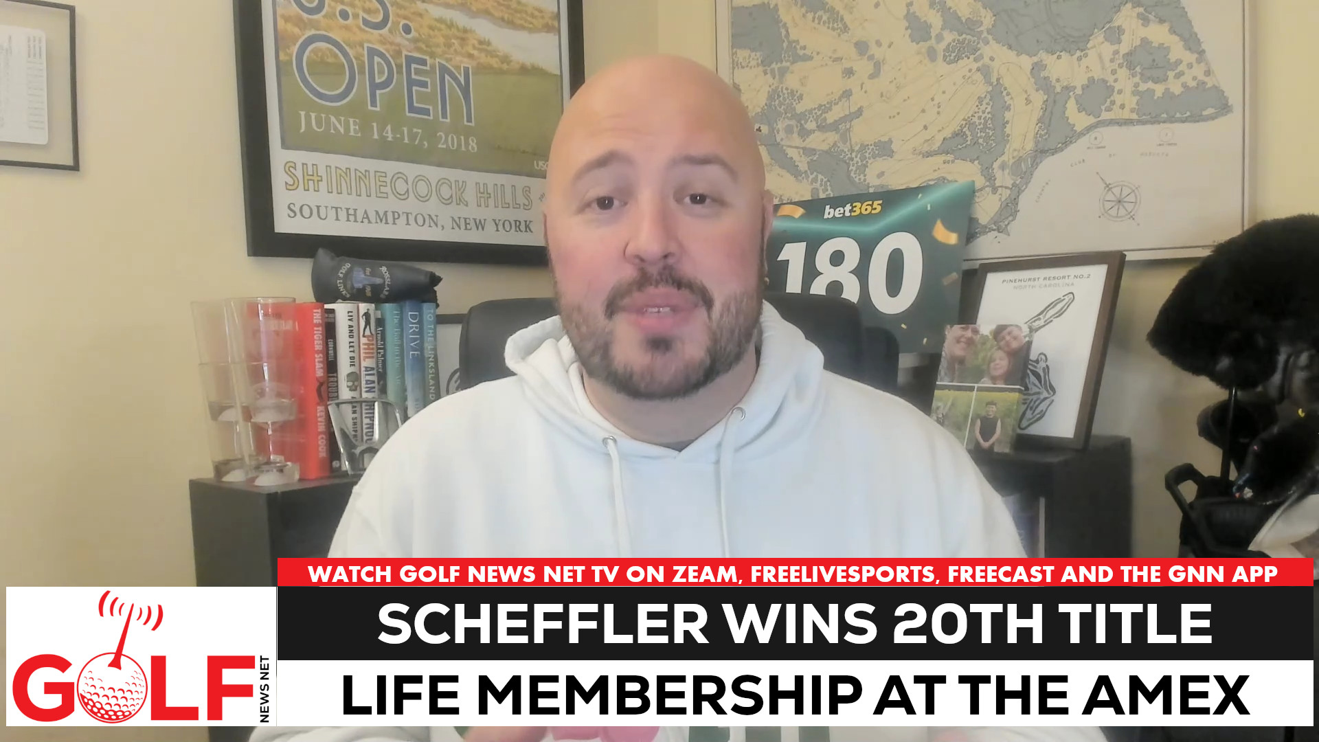 Video thumbnail for Scottie Scheffler earns 20th PGA Tour win, life membership at 2026 American Express