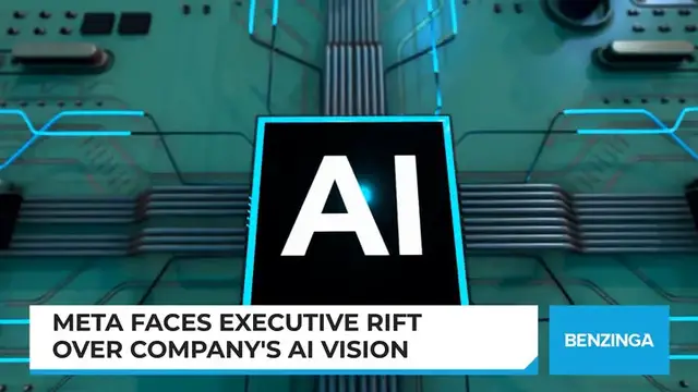 Video thumbnail for Meta Faces Executive Rift Over Company's AI Vision