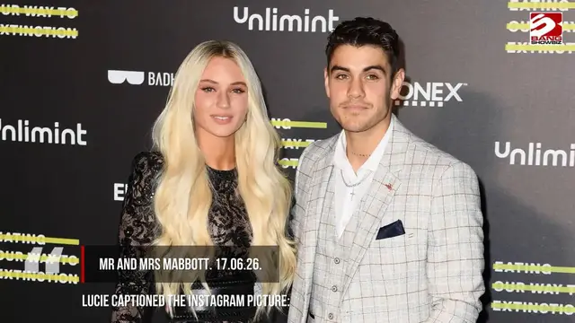 Video thumbnail for Lucie Donlan and Luke Mabbott are married
