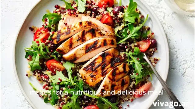 Video thumbnail for Grilled Chicken with Quinoa Salad