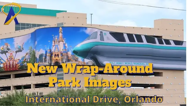 Video thumbnail for New Images on Wraparound Disney Display Billboard