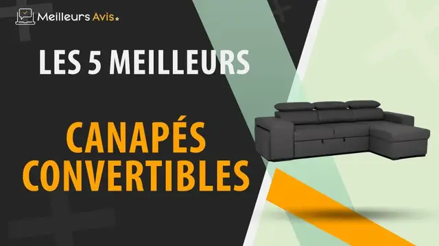 Video thumbnail for ⭐️ MEILLEUR CANAPÉ CONVERTIBLE - Comparatif 2024