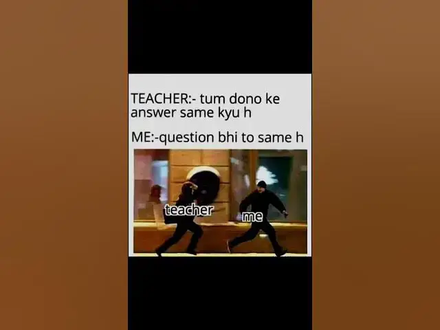 'Video thumbnail for tum dono ke answar same kyu h #shorts #digitalcreator #experimenter #funny #comedyfilms #comedy'