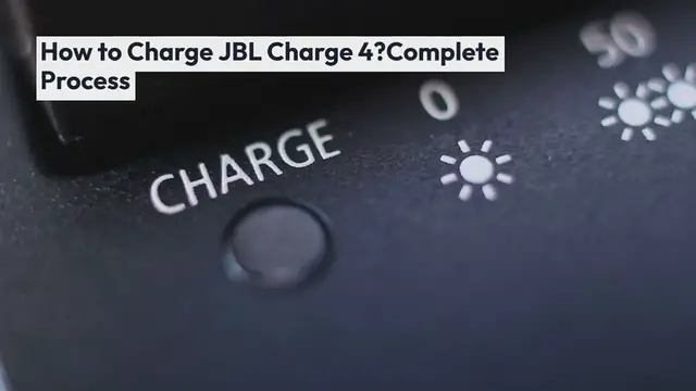 Video thumbnail for How to Charge JBL Charge 4? Complete Process