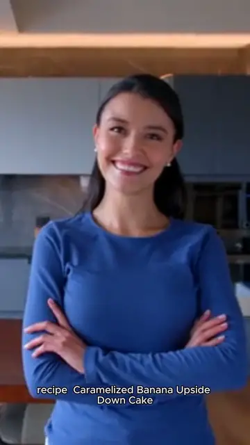 Video thumbnail for caramelized banana upside down cake recipe