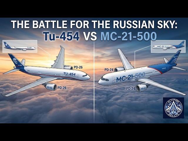 Video thumbnail for Why is Tu-454 Russia’s Smart Alternative to C929 and MC-21-500?