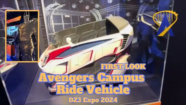 'Video thumbnail for Ride Vehicle for Marvel Thanos Ride Coming to Avengers Campus'
