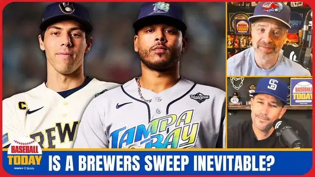 Video thumbnail for Is a Brewers World Series SWEEP inevitable? | Baseball Today