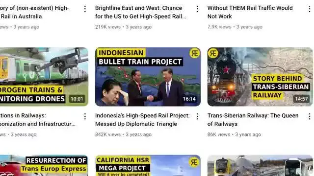 'Video thumbnail for Indonesia’s High-Speed Rail: One Year of Jakarta-Bandung Operations | 2024 Project Update'