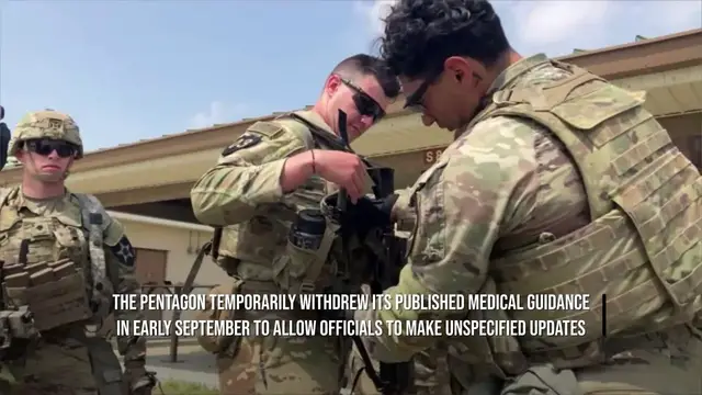 Video thumbnail for Pentagon Restarts Controversial Testosterone Testing For US Troops.