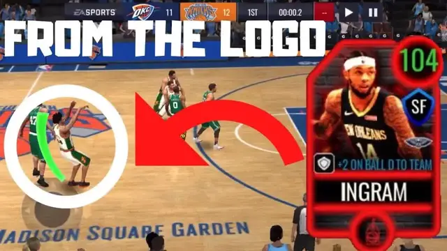 'Video thumbnail for knyt: brandon ingram logo shots! nba live mobile 20 gameplay'