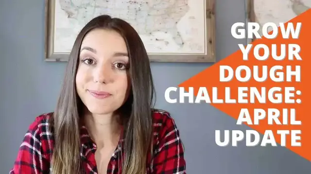 Video thumbnail for debt free millennials: grow your dough challenge: april update reveals 14.7% investment increase!