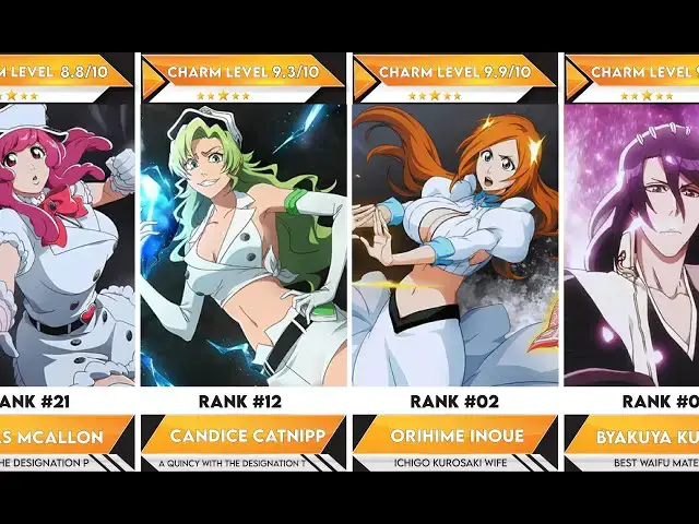 Video thumbnail for Top 40 Bleach Anime Girls You’ll Love | Anime Bytes