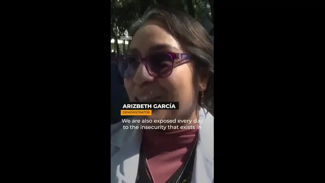 'Video thumbnail for Gen Z protests in Mexico fuelled by mayor's murder'