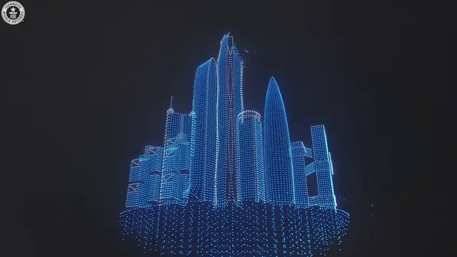 Video thumbnail for 10,000 drones controlled by a single computer