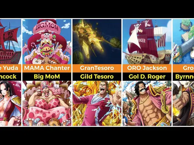 Video thumbnail for All Pirate Ships and their Captain in One Piece | Anime Bytes