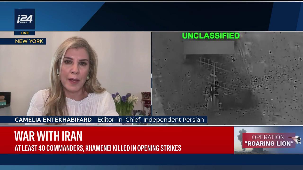 Video thumbnail for Trump says willing to talk with Iran amid ongoing fighting