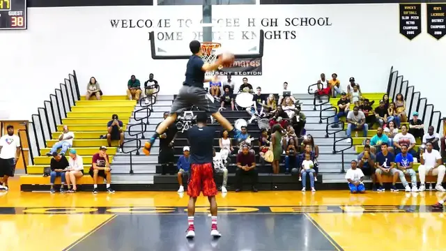 'Video thumbnail for My Third Dunk Contest! Ft. CJ and Steven :: 540 Dunk :: Isaiah Rivera'