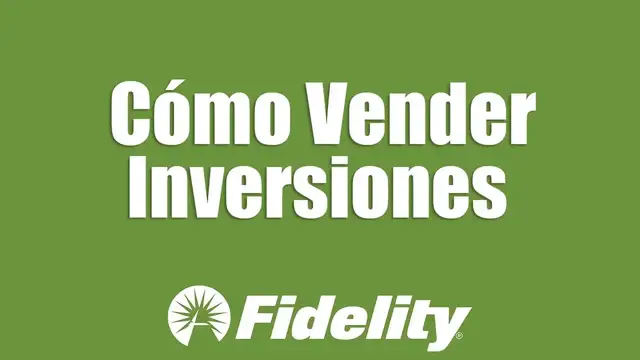 'Video thumbnail for ryan scribner espanol: tutorial para vender acciones en fidelity'