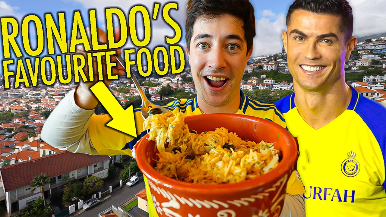 Video thumbnail for I Ate Ronaldo’s Favourite PORTUGUESE FOOD in his Hometown!! (MADEIRA)