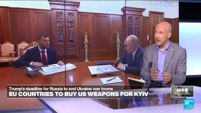 'Video thumbnail for US envoy Witkoff meets Putin as Trump's sanctions deadline nears'