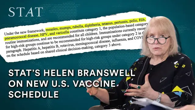 Video thumbnail for The U.S. has a new vaccine schedule. Now what?
