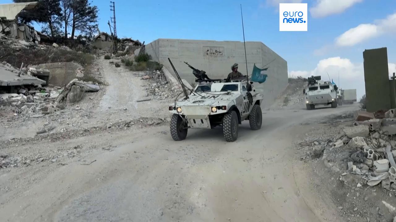 Video thumbnail for Israel accuses Hezbollah militants of violating ceasefire