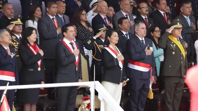 Video thumbnail for Peru: Peru's President-elect Keiko Fujimori leads Independence Day civic-military parade in Lima​​​​​​​.