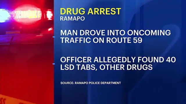 Video thumbnail for Wrong-way driver arrested after police find LSD, vodka and more during traffic stop
