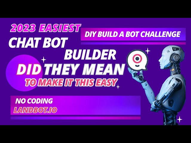 Video thumbnail for live Building chatbots with landbot.io builder no coding - Mainstream Entertainment