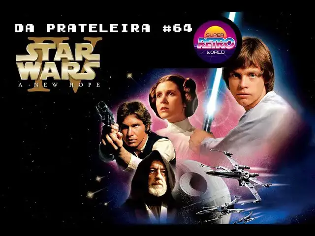 Video thumbnail for DA PRATELEIRA #64. Guerra nas Estrelas - Uma Nova Esperança (STAR WARS, 1977)
