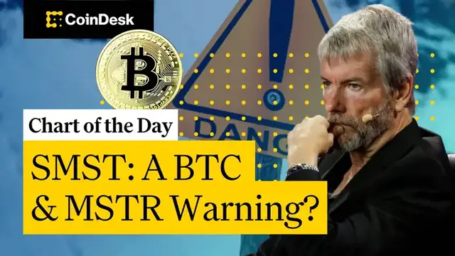 'Video thumbnail for Leveraged Bearish Strategy ETF Sounds the Alarm for BTC & MSTR'