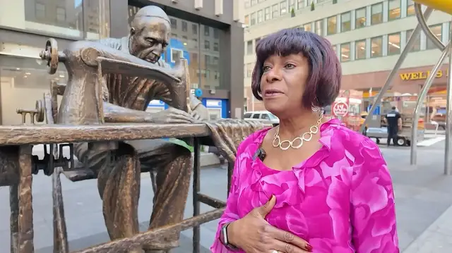 'Video thumbnail for Grandma takes on New York Fashion Week'